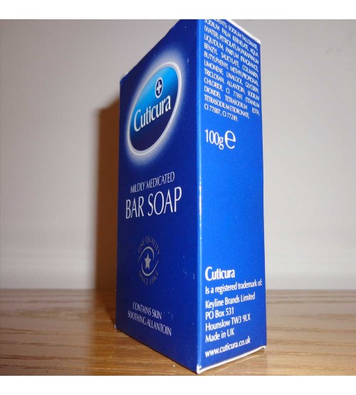 Cuticura Deep Acne Facial Face Fresh Bar Soap 100 Grams - Made in UK